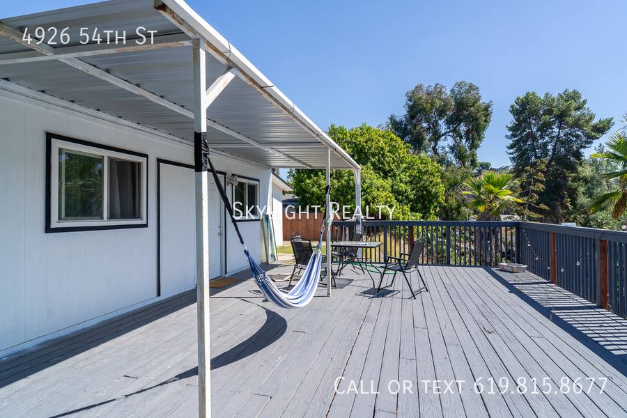 House for rent at 4926 54th St, San Diego, CA 92115