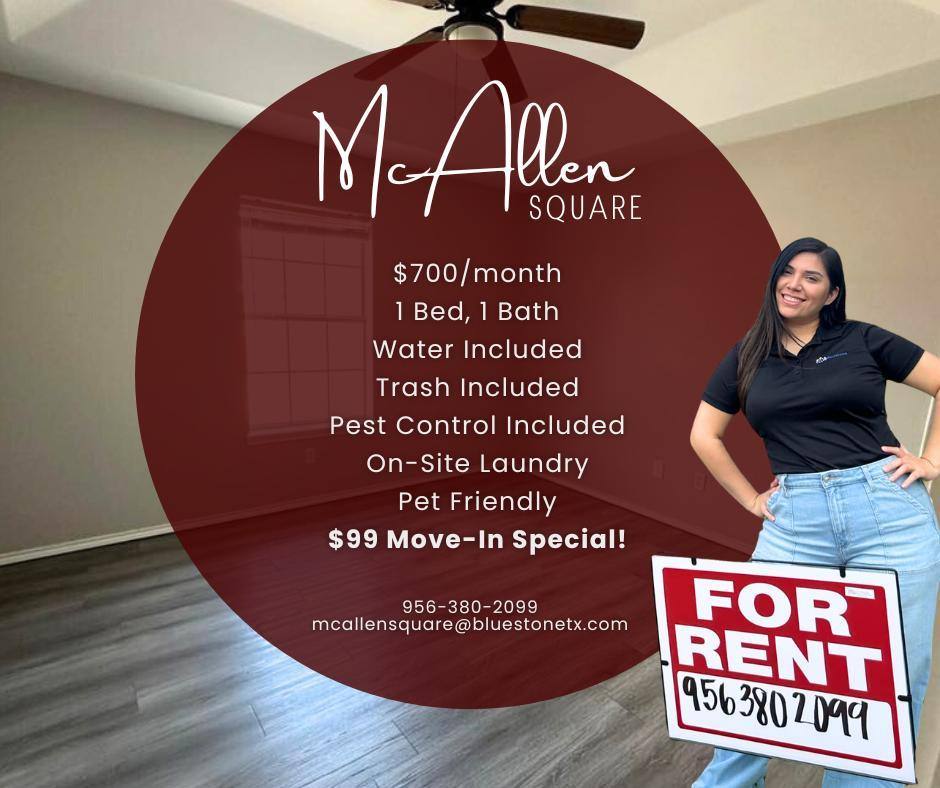 Apartment for rent at McAllen Square, 2405 Hibiscus Ave, McAllen, TX 78501