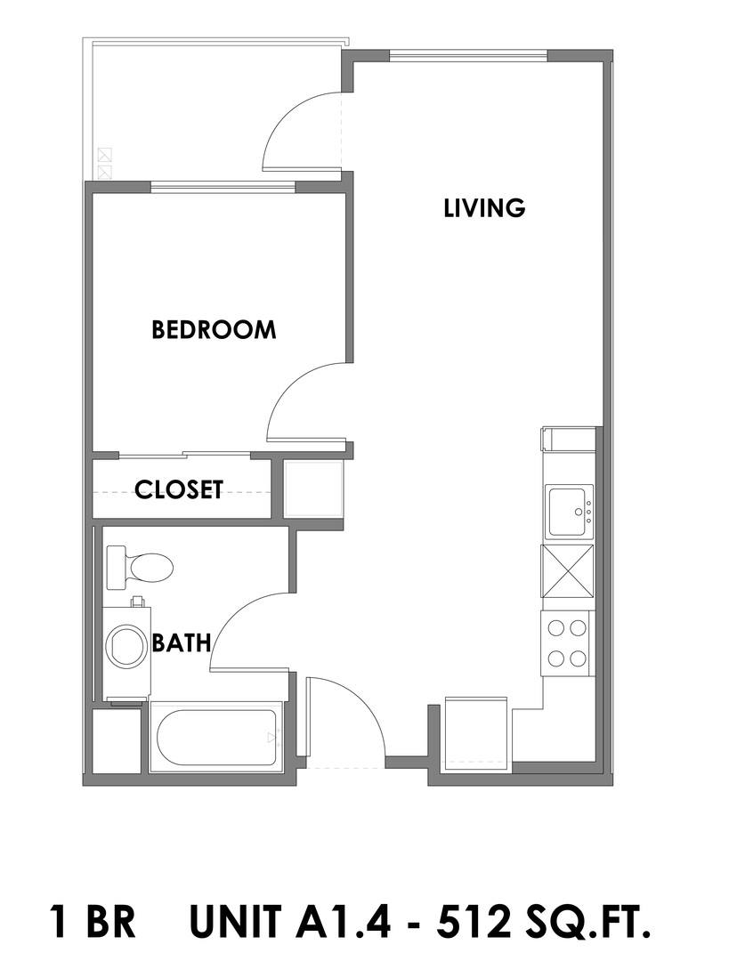 Apartment for rent at 3060 W Olympic Blvd, Los Angeles, CA 90006