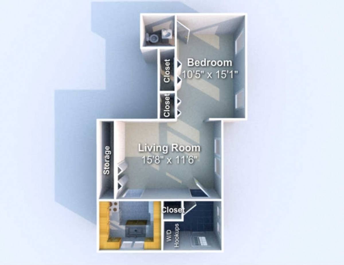 Apartment for rent at 1708 Main St, Lafayette, IN 47904
