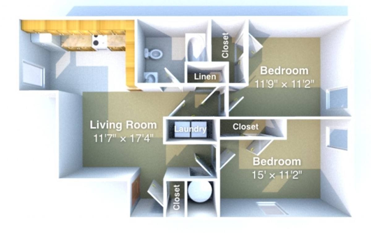 Apartment for rent at 705 N 5th St, Lafayette, IN 47901