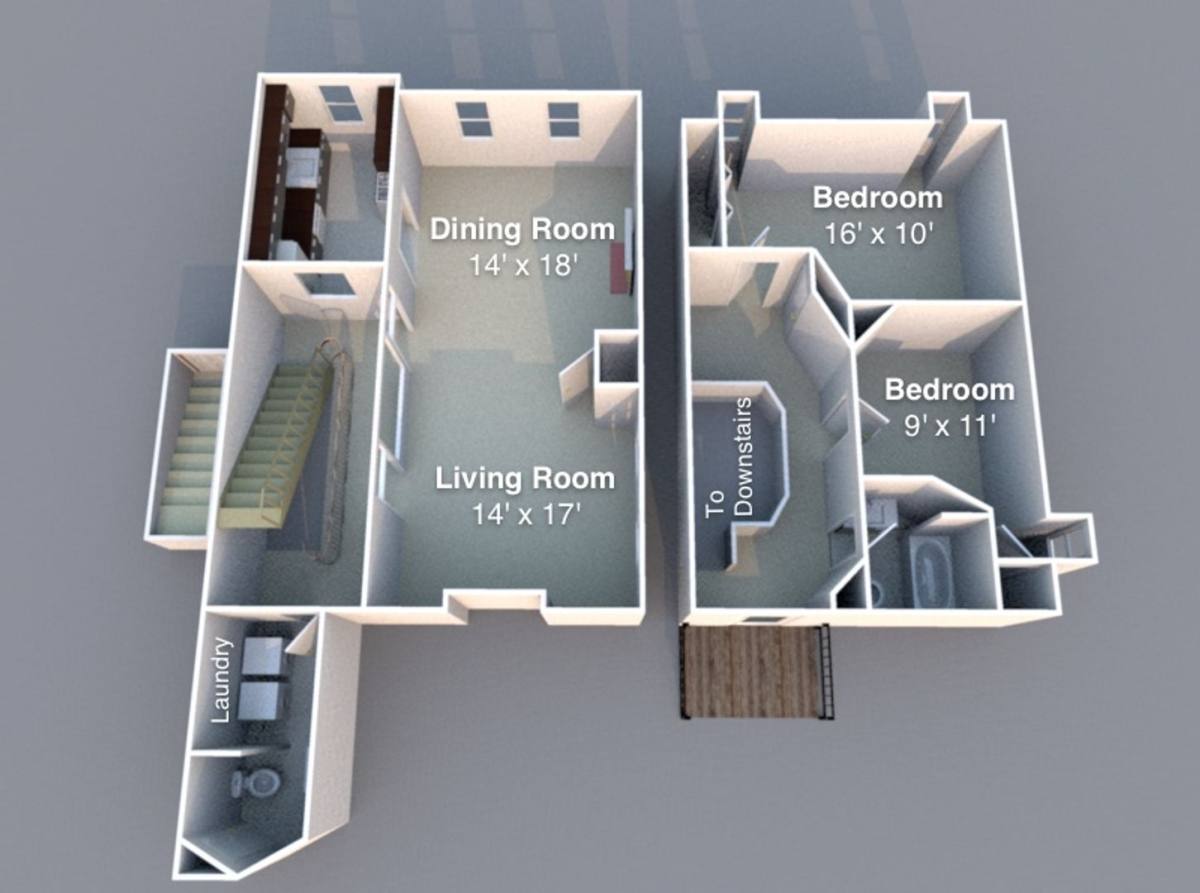 Apartment for rent at 620 S St, Lafayette, IN 47901