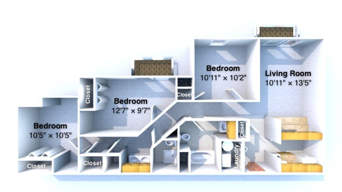 Apartment for rent at 514 N 7th St, Lafayette, IN 47901