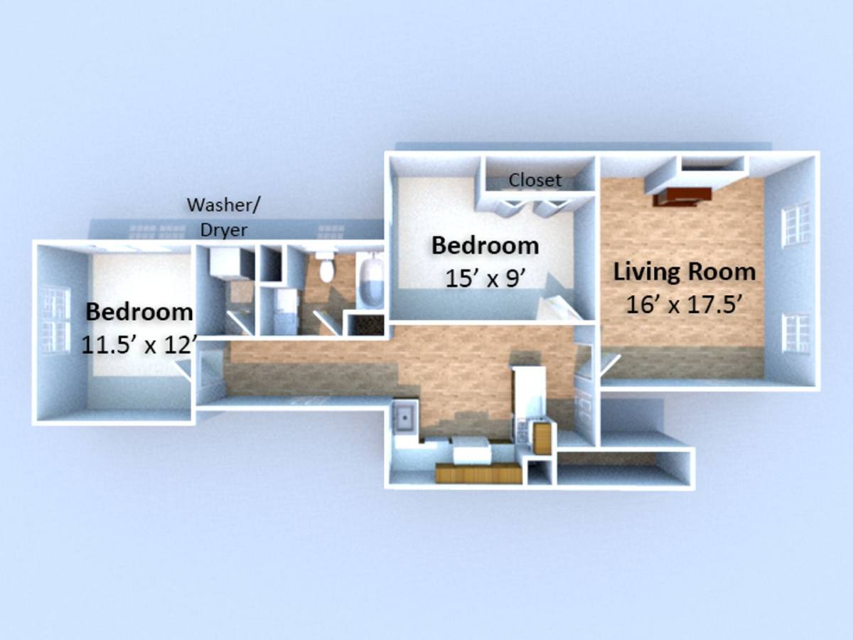 Apartment for rent at 425 N 5th St, Lafayette, IN 47901
