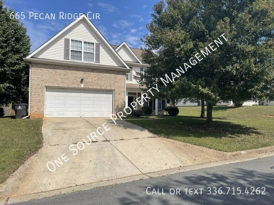 House for rent at 665 Pecan Ridge Circle, Kernersville, NC 27284