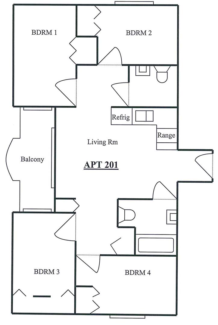 Apartment for rent at 408 E Springfield, Champaign, IL 61820