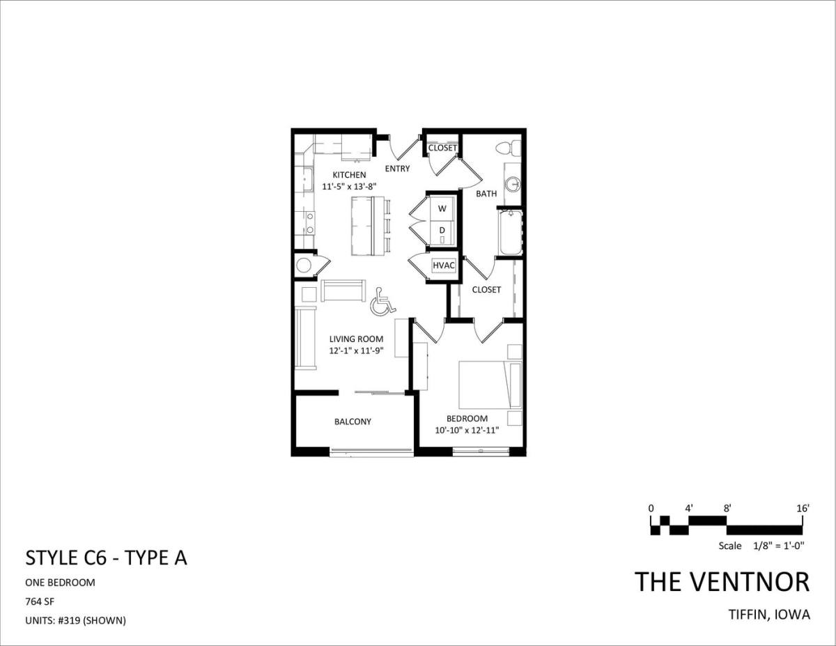 Apartment for rent at 1111 Parkside St, Tiffin, IA 52340