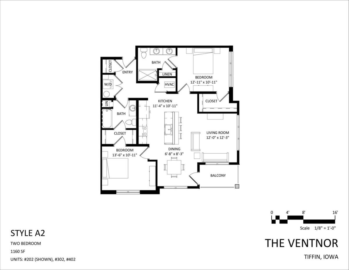 Apartment for rent at 1111 Parkside St, Tiffin, IA 52340
