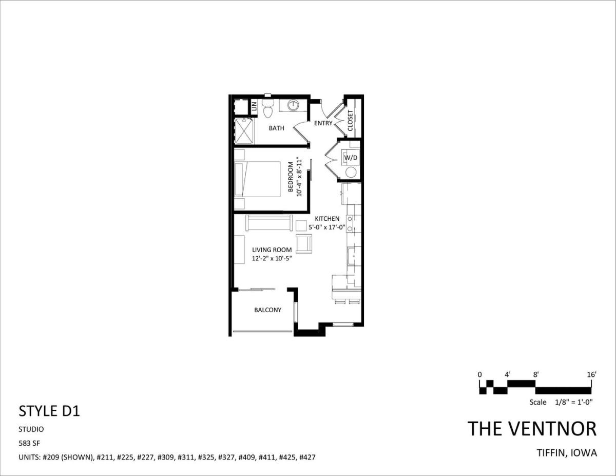 Apartment for rent at 1111 Parkside St, Tiffin, IA 52340
