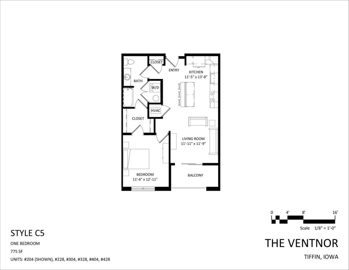 Apartment for rent at 1111 Parkside St, Tiffin, IA 52340