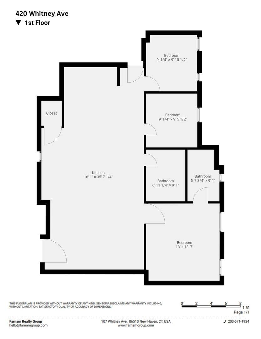 Apartment for rent at 420 Whitney Ave, New Haven, CT 06511