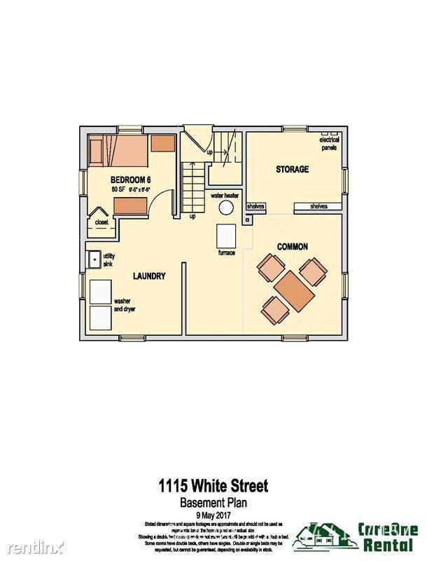 House for rent at 1115 White St #WHITE&ARCH, Ann Arbor, MI 48104