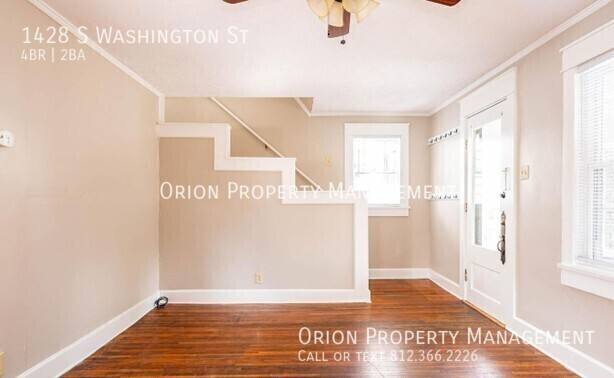 House for rent at 1428 S Washington St, Bloomington, IN 47401