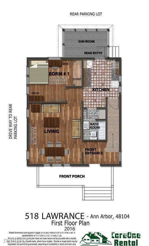 House for rent at 518 Lawrence St, Ann Arbor, MI 48104
