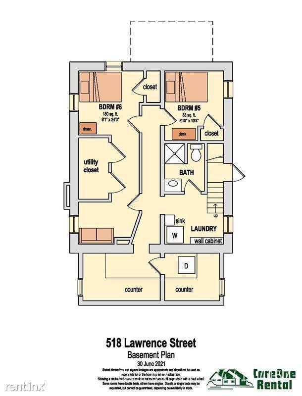 House for rent at 518 Lawrence St, Ann Arbor, MI 48104