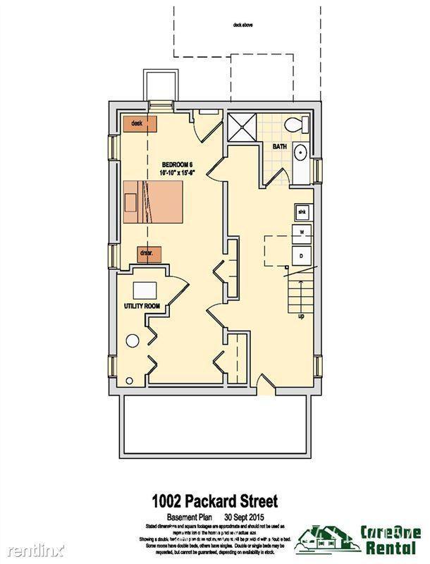 House for rent at 1002 Packard St, Ann Arbor, MI 48104