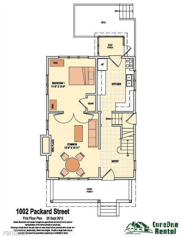 House for rent at 1002 Packard St, Ann Arbor, MI 48104