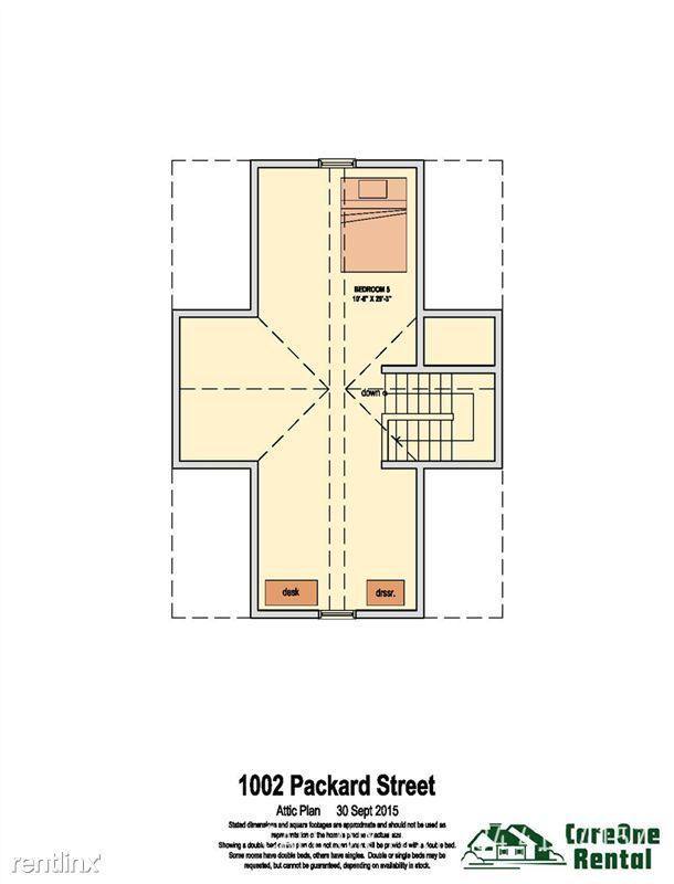 House for rent at 1002 Packard St, Ann Arbor, MI 48104