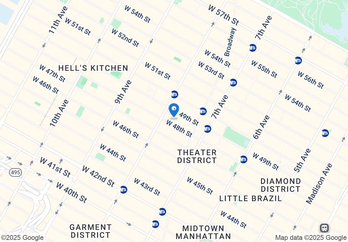 Apartment for rent at 235 W 48th St #37DD, New York, NY 10036