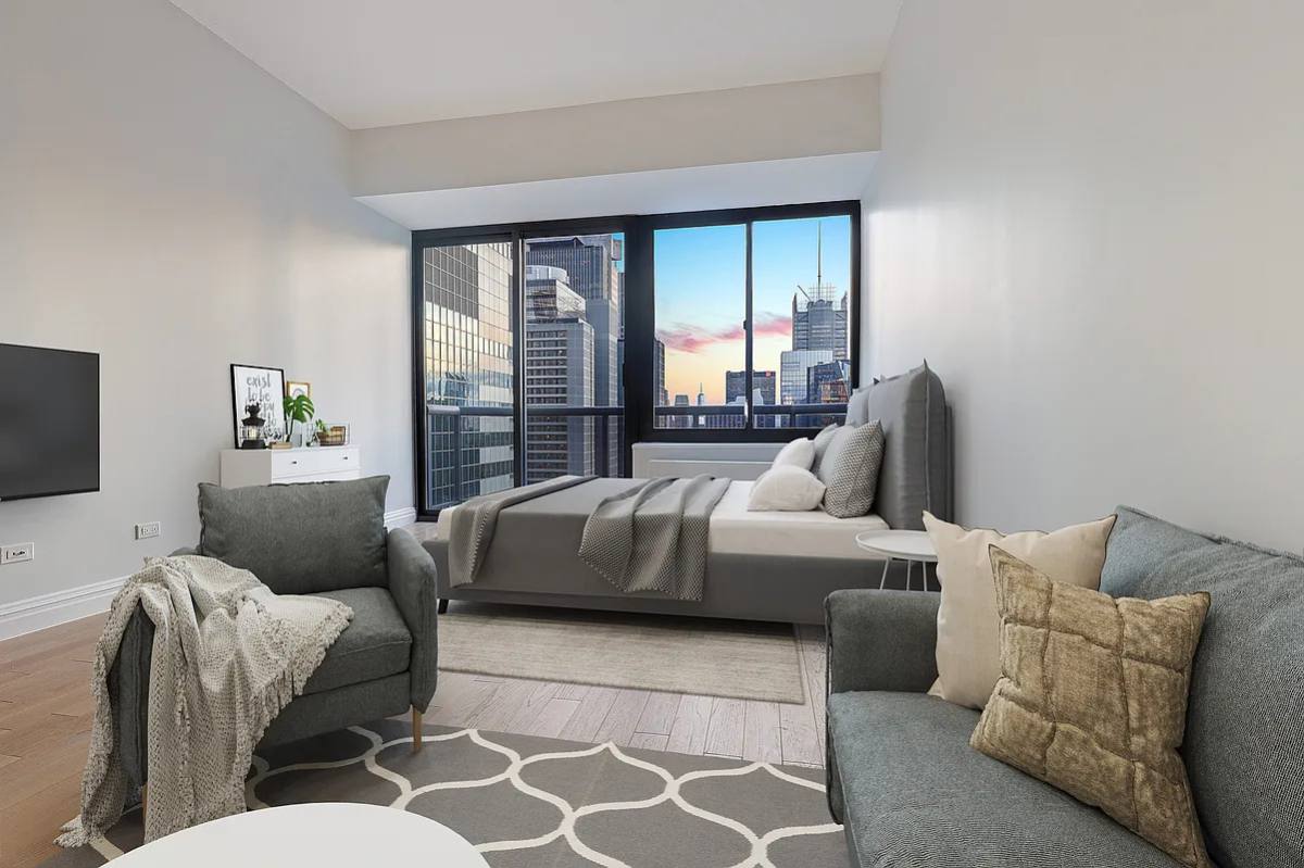Apartment for rent at 235 W 48th St #37DD, New York, NY 10036