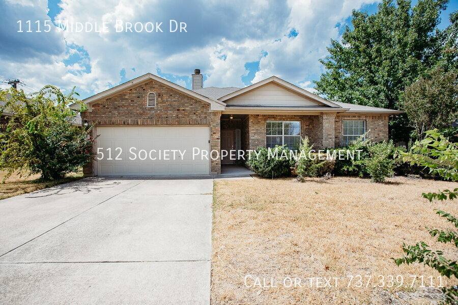 House for rent at 1115 Middle Brook Dr, Leander, TX 78641