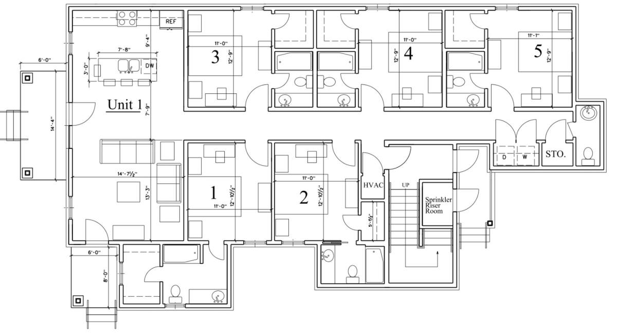 Apartment for rent at 1460 15th Ave, Tuscaloosa, AL 35401