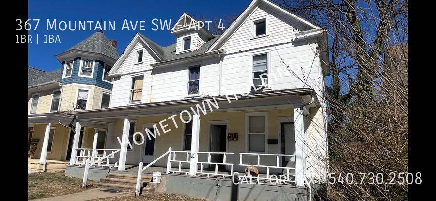 Apartment for rent at 367 Mountain Ave SW #4, Roanoke, VA 24016
