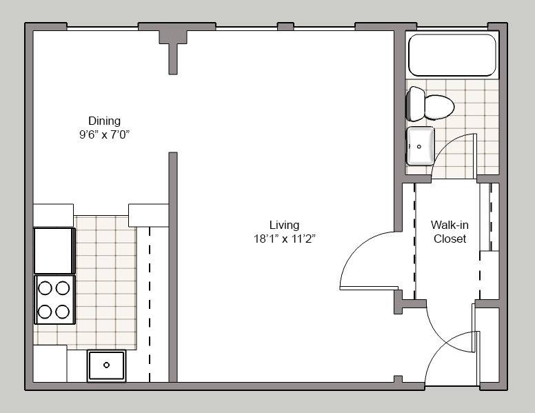 Apartment for rent at 831 SW Vista Ave, Portland, OR 97205