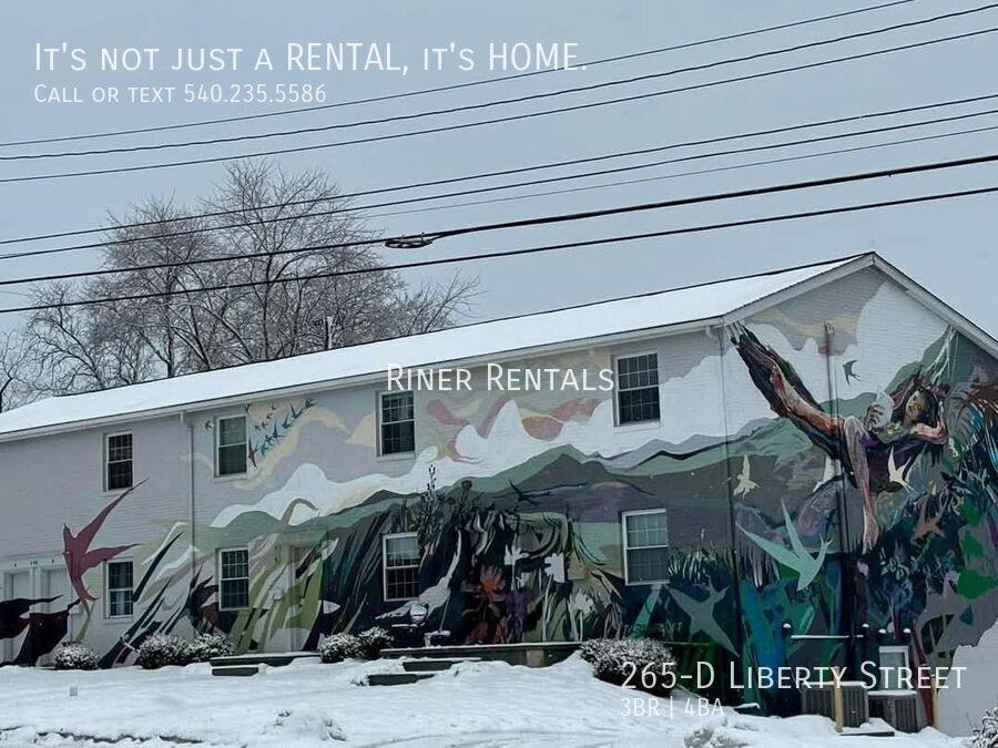 Townhouse for rent at 265-D Liberty St, Harrisonburg, VA 22801