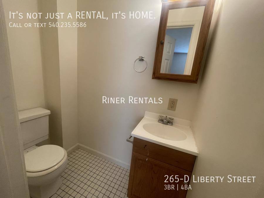 Townhouse for rent at 265-D Liberty St, Harrisonburg, VA 22801