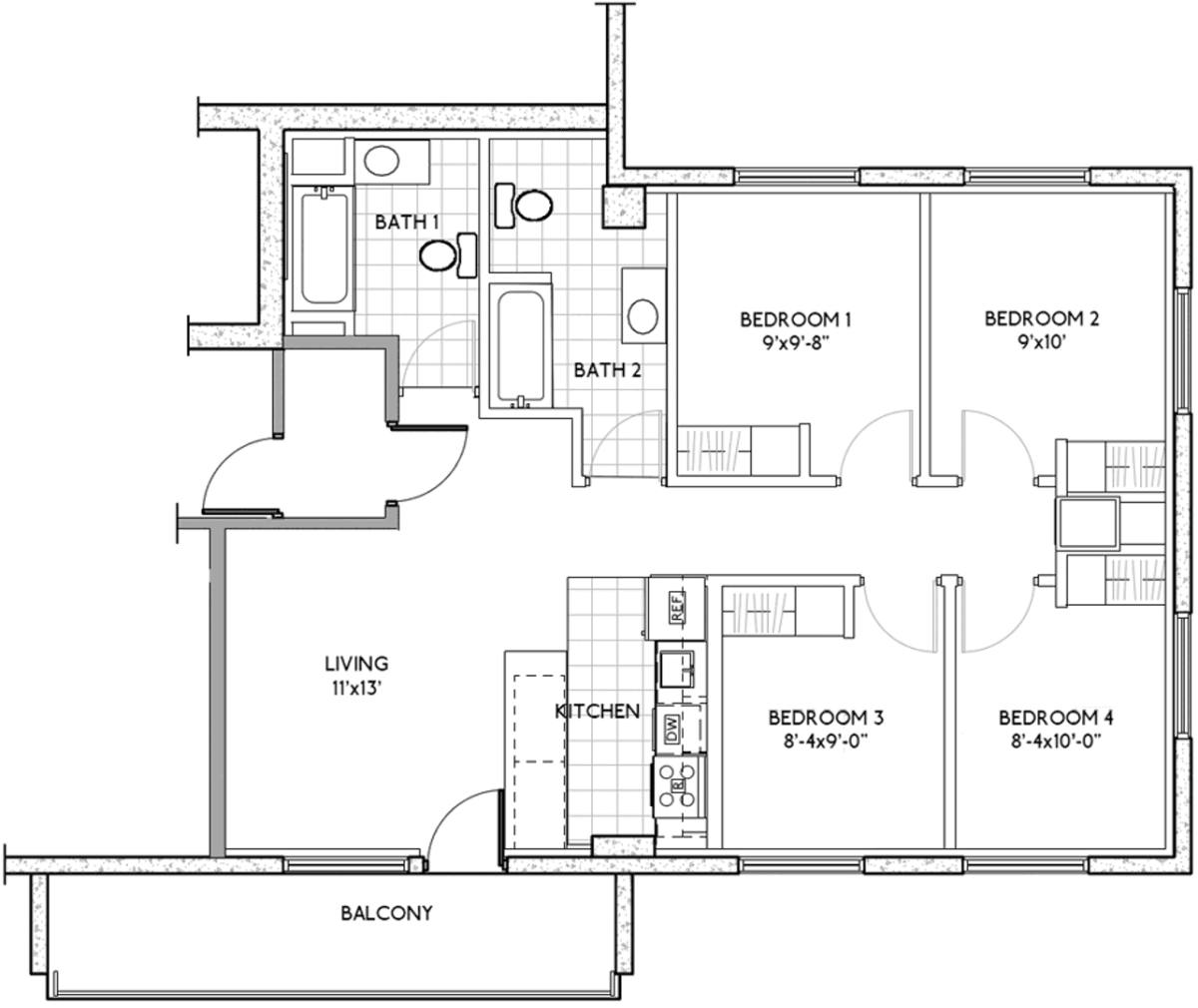 Apartment for rent at 1216 Spring St, Madison, WI 53715