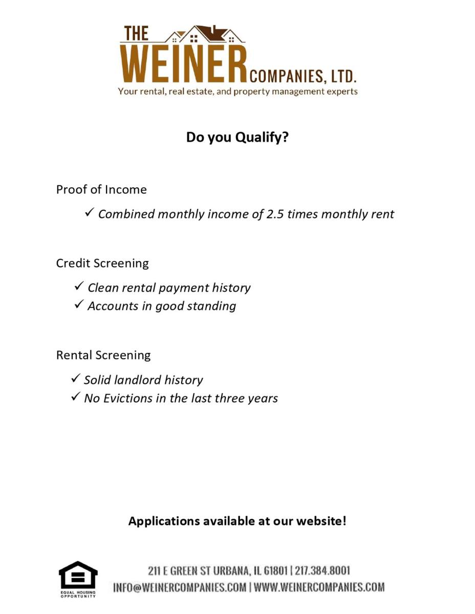 Apartment for rent at 906 W Springfield Ave, Urbana, IL 61801