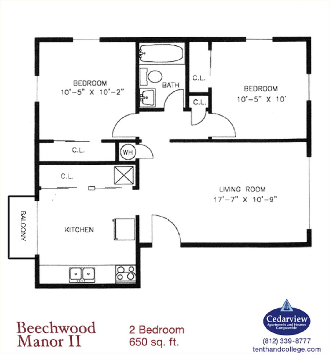 Apartment for rent at 322 E 2nd St, Bloomington, IN 47401