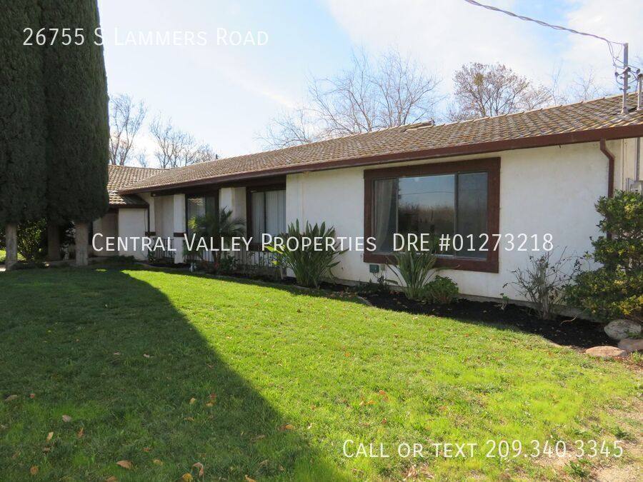 House for rent at 26755 S Lammers Rd, Tracy, CA 95377