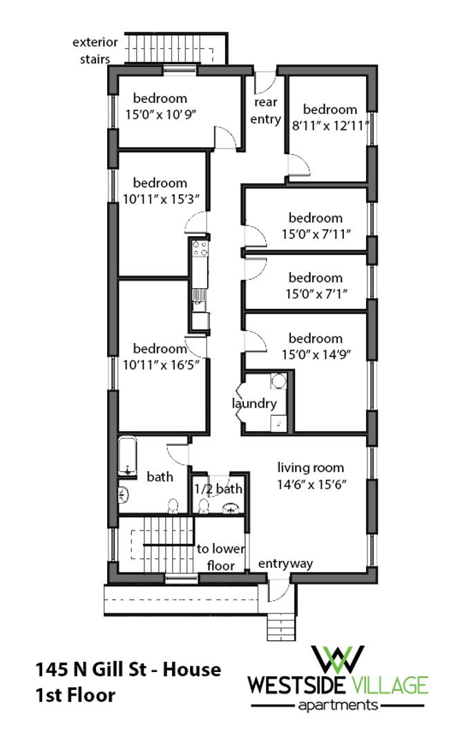 Apartment for rent at 145 N Gill, State College, PA 16801