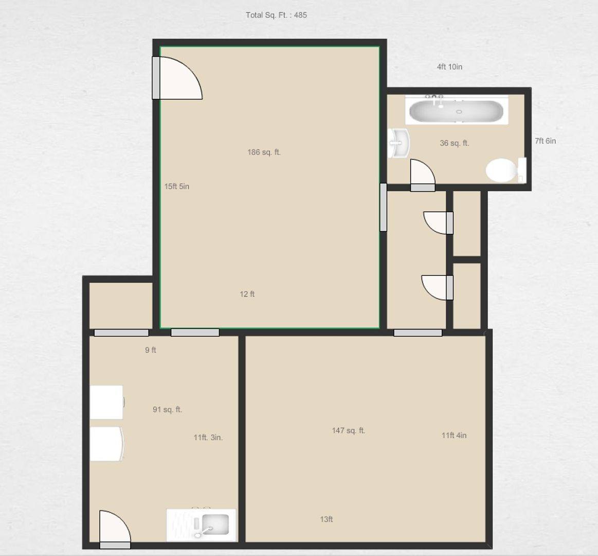 Apartment for rent at 415-419-423 Probasco St, Cincinnati, OH 45220