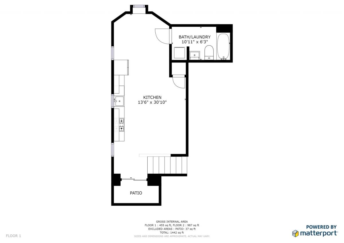 Apartment for rent at 30 Cambridge Terrace #1, Cambridge, MA 02140