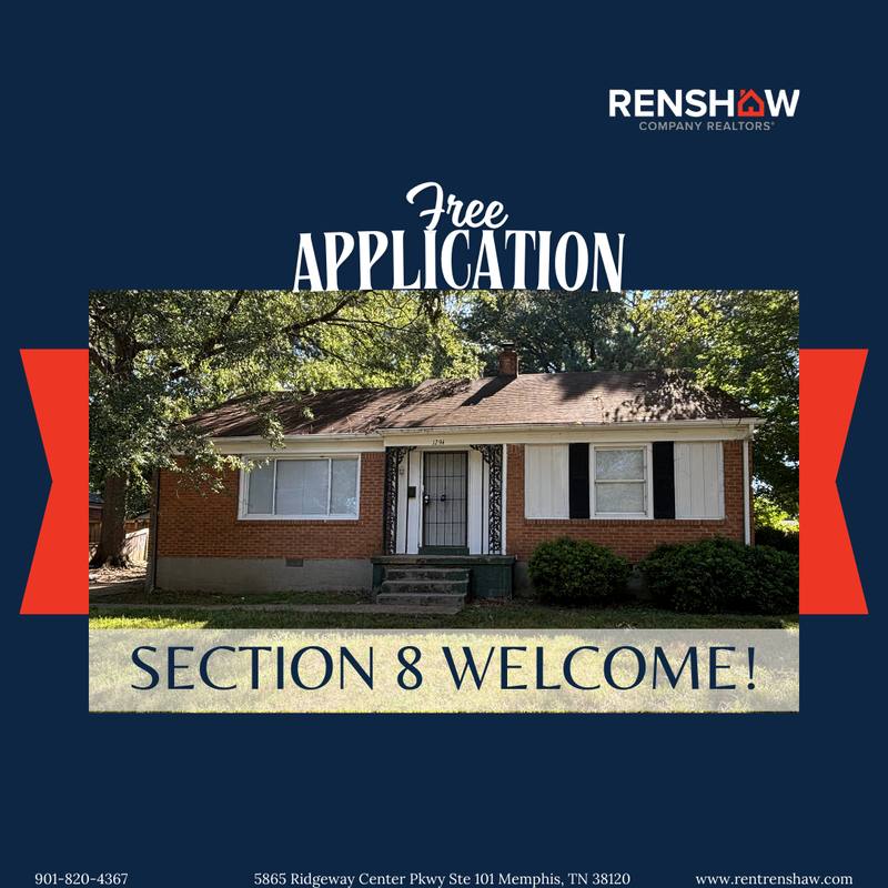 House for rent at 1294 Pallwood Rd, Memphis, TN 38122