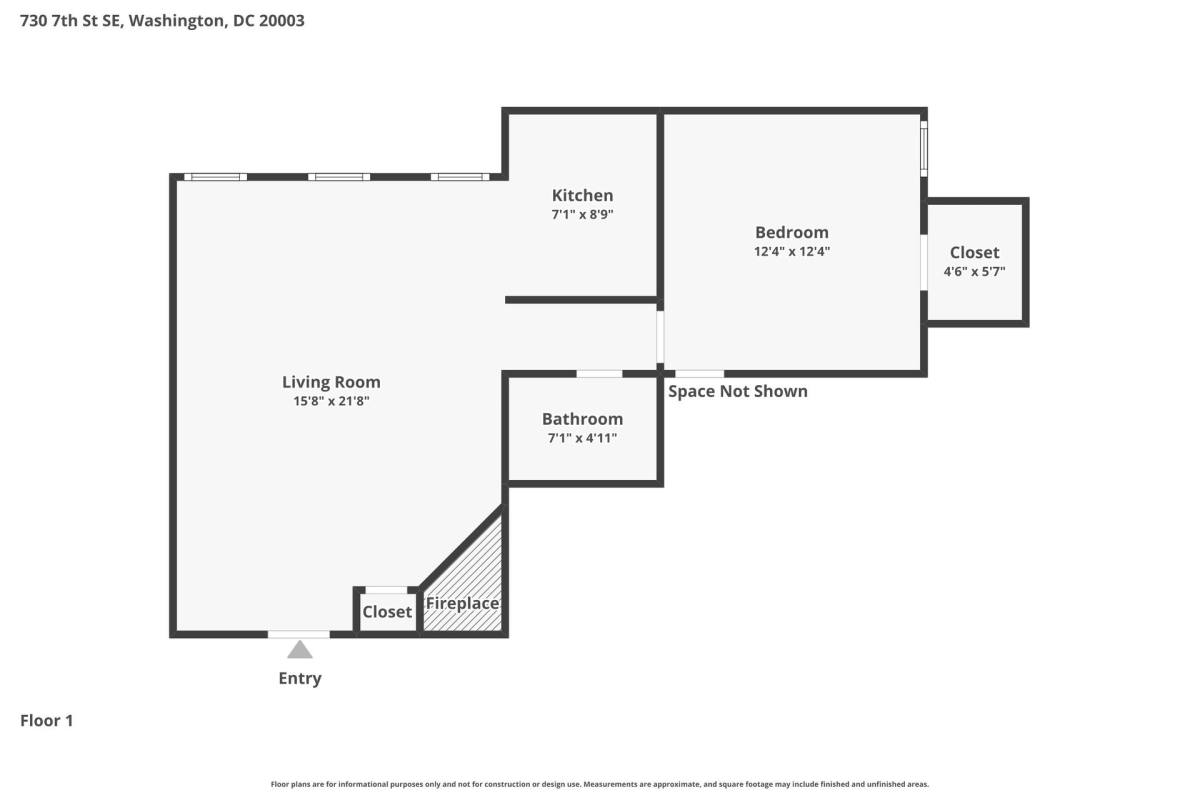 Condo for rent at 730 7th St SE #24, Washington, DC 20003