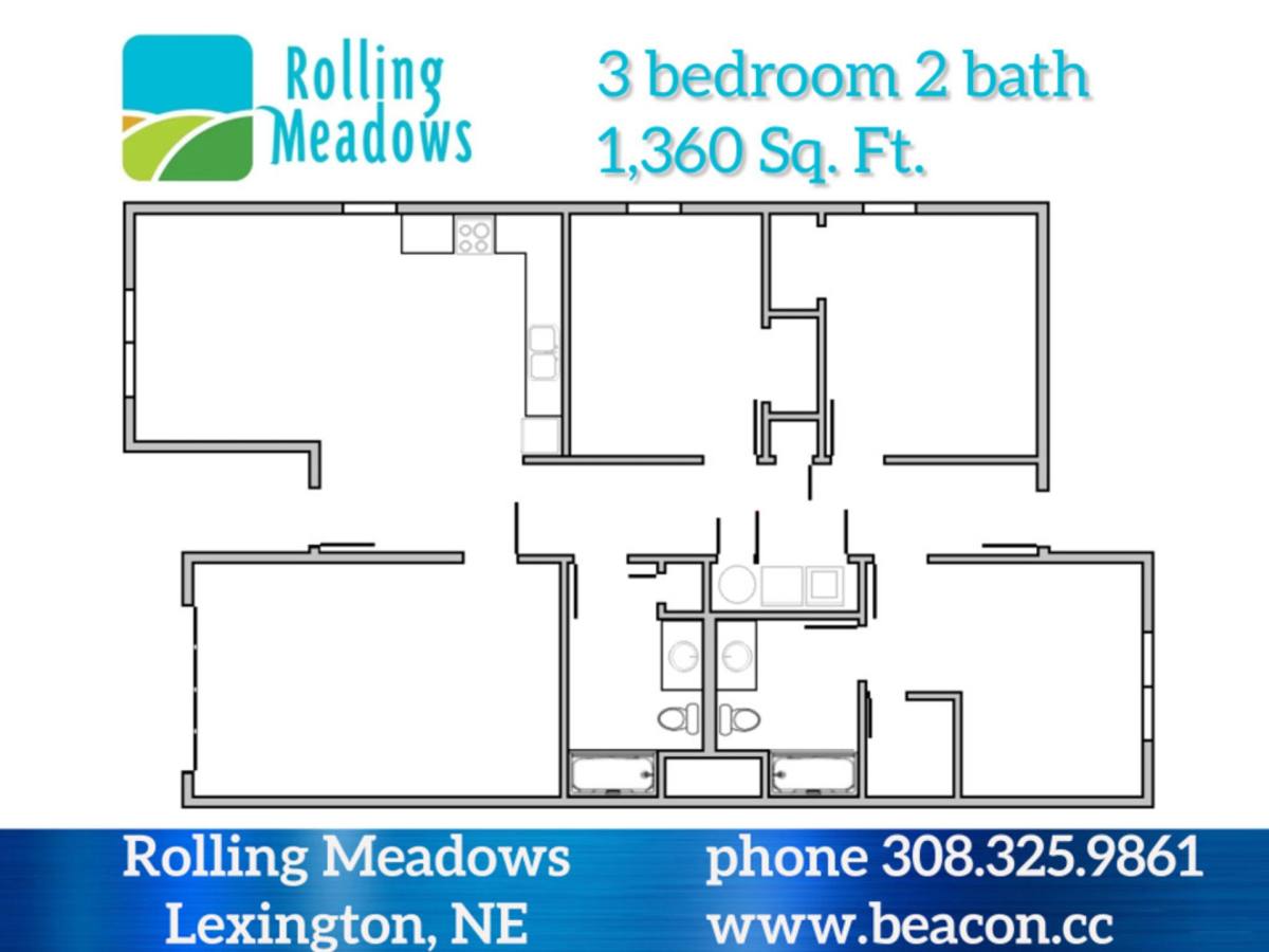 Townhouse for rent at 1002 E 7th St, Lexington, NE 68850