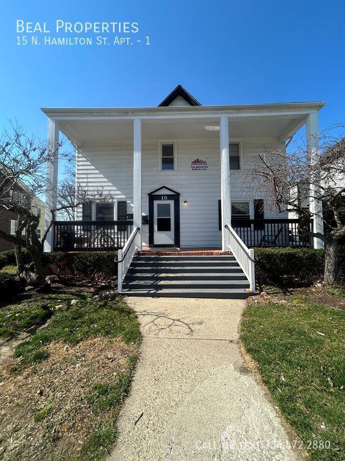 Apartment for rent at 15 N Hamilton St #1, Ypsilanti, MI 48197