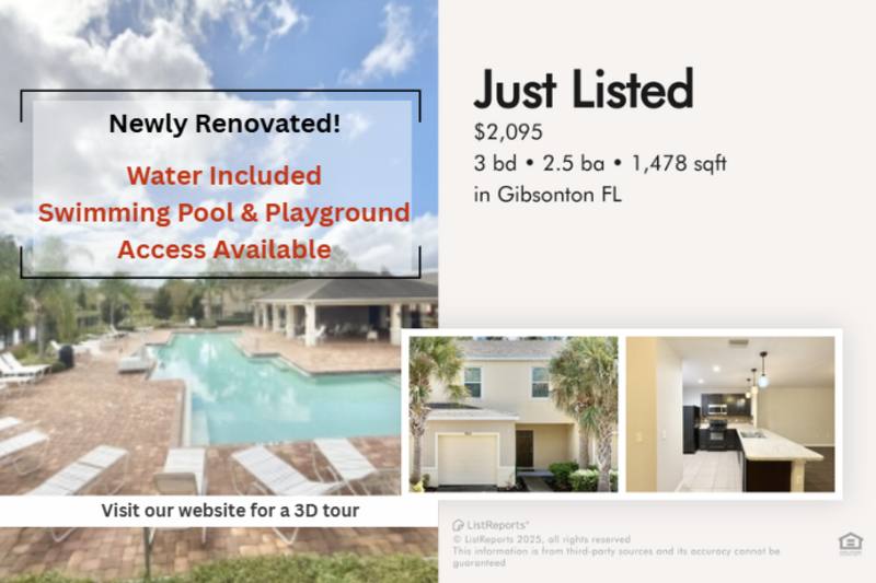 Townhouse for rent at 9826 Hound Chase Dr, Gibsonton, FL 33534