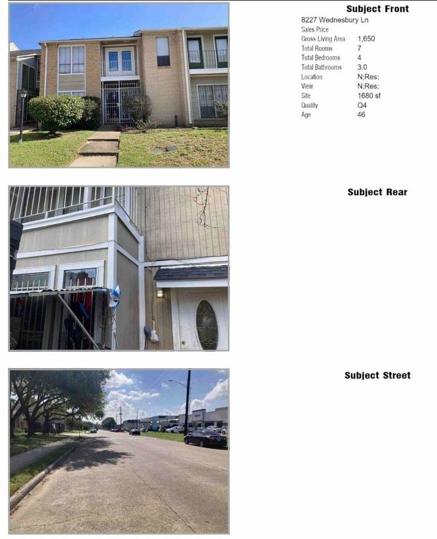 Townhouse for rent at 8227 Wednesbury Lane, Houston, TX 77074