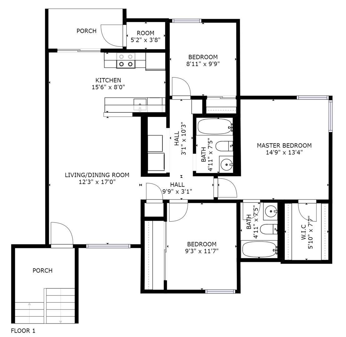 Apartment for rent at 12247 NW Cornell Rd, Portland, OR 97229
