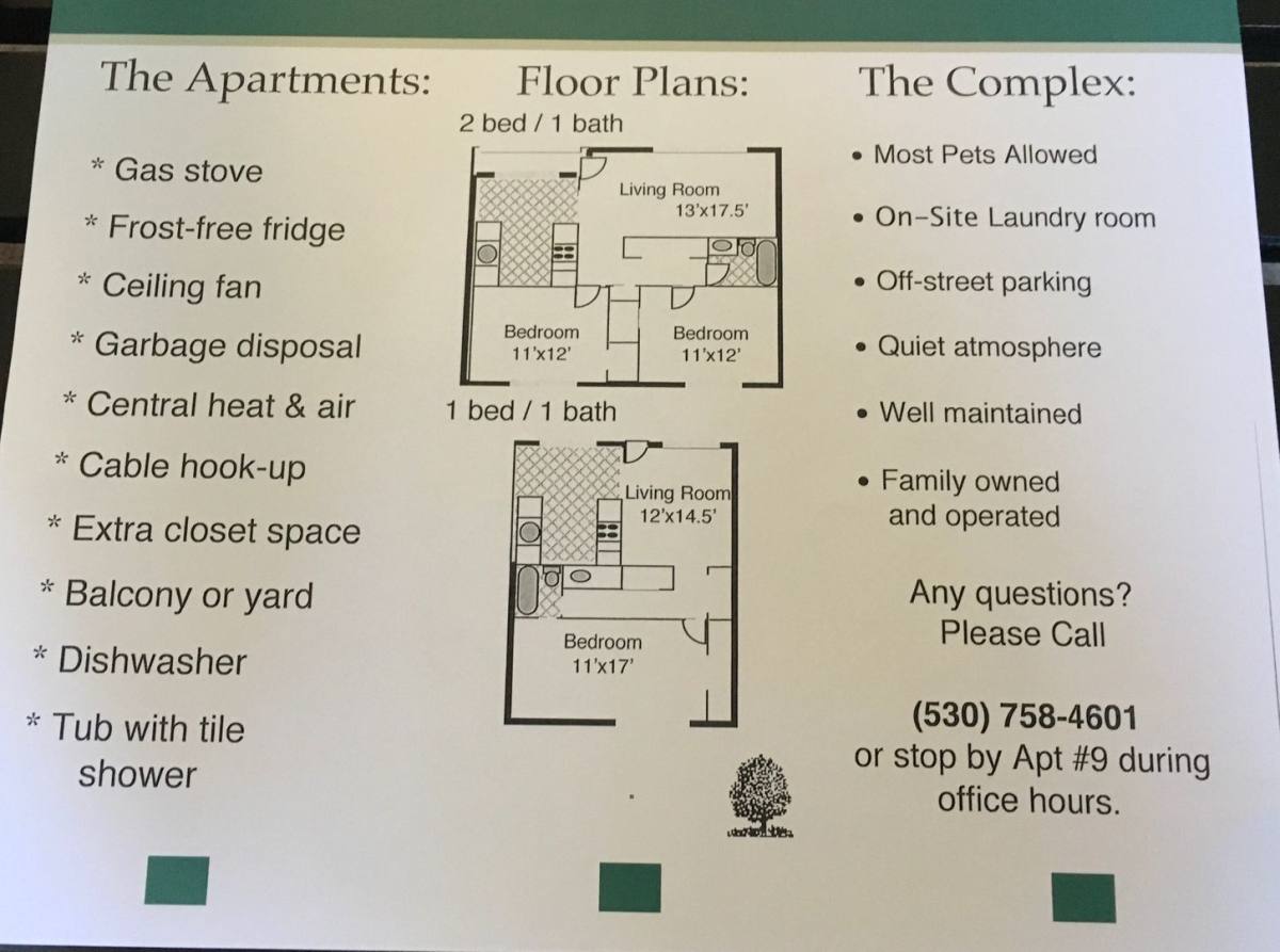 Apartment for rent at 771 Pole Line Rd, Davis, CA 95618