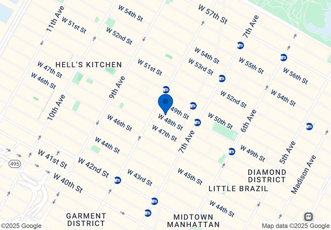 Apartment for rent at 235 W 48th St #32BB, New York, NY 10036