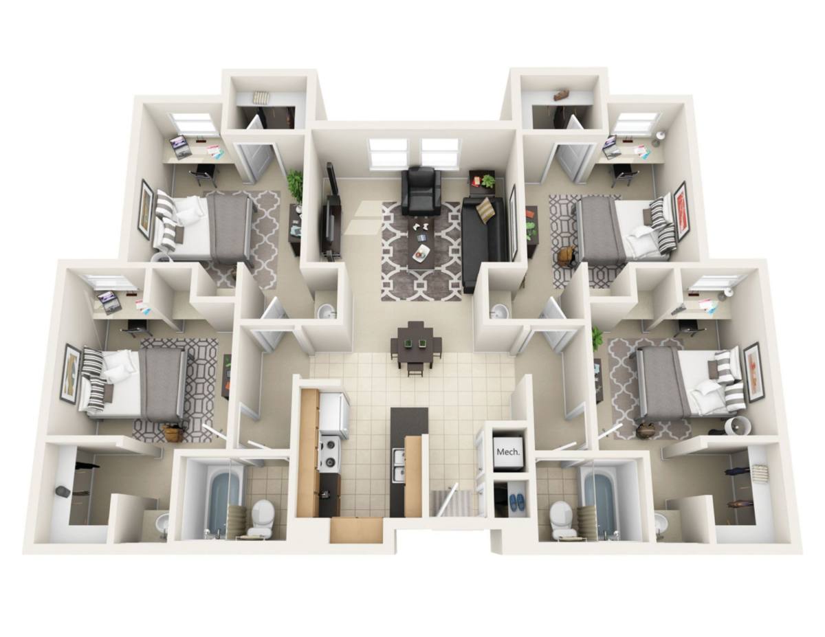 Apartment for rent at 100 Hawk Ridge Dr, Iowa City, IA 52246