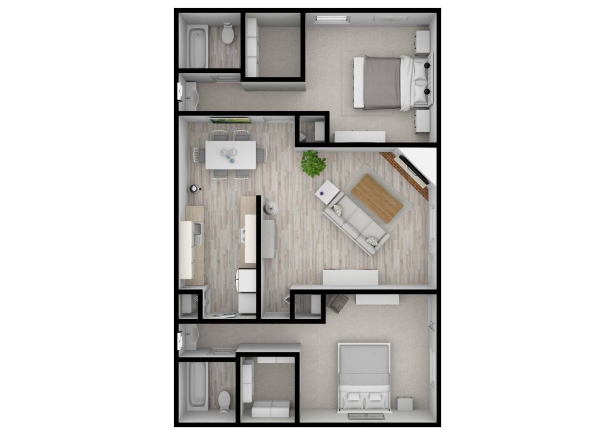 Apartment for rent at 1502 Green Mountain Dr, Little Rock, AR 72211