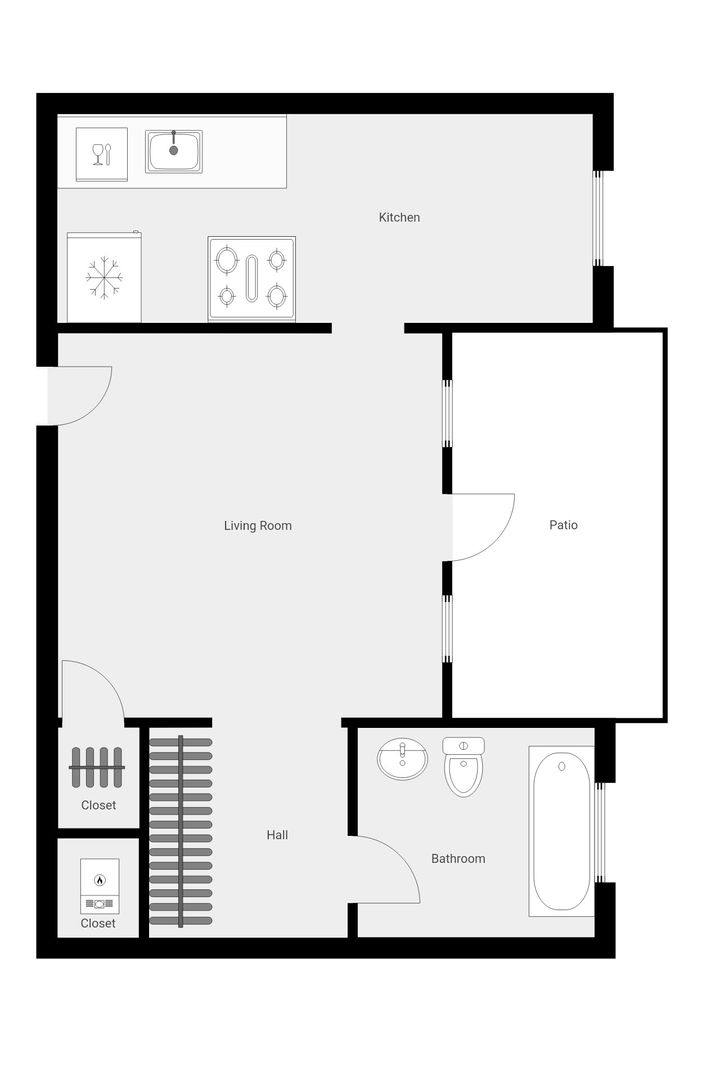 Apartment for rent at 869 & 873 Charles Allen Dr, Atlanta, GA 30308