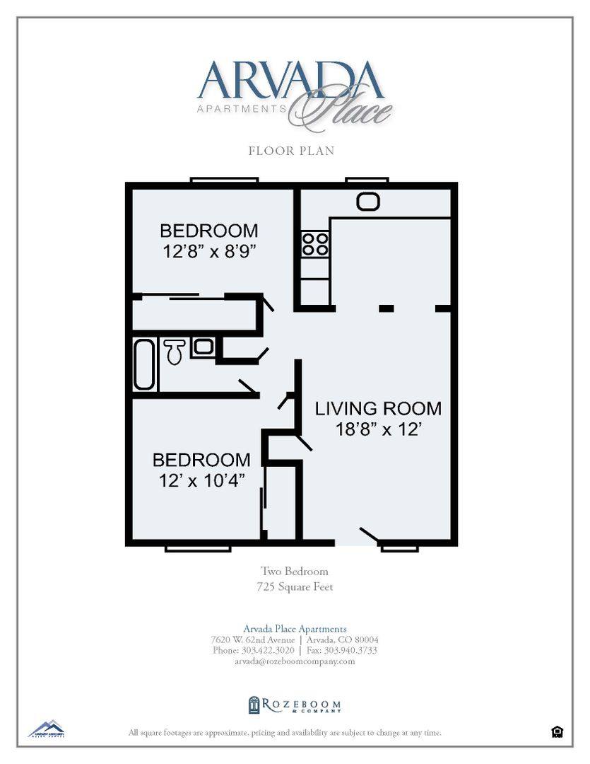 Apartment for rent at 7620 W 62nd Ave, Arvada, CO 80004